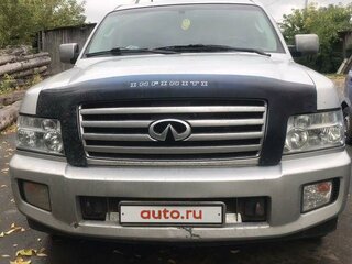 2005 Infiniti QX56 I, серебристый, 1335000 рублей, вид 1