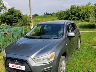 2012 Mitsubishi ASX I Рестайлинг, серебристый, 850000 рублей, вид 2