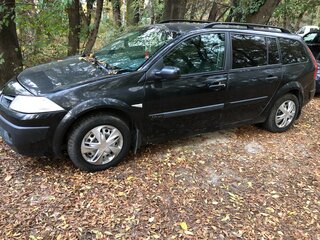 2008 Renault Megane II Рестайлинг, чёрный, 450000 рублей, вид 4