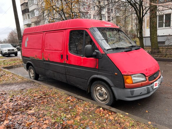 2000 Ford Transit, красный, 240000 рублей - вид 1