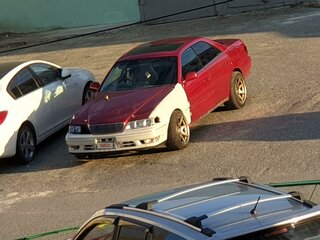 1996 Toyota Mark II VIII (X100), пурпурный, 9800000 рублей, вид 1