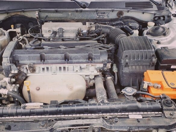 2006 Hyundai Sonata ТагАЗ IV (EF) Рестайлинг, серебристый, 400000 рублей - вид 6