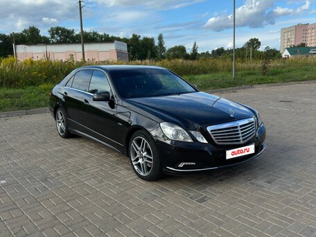 2009 Mercedes-Benz E-Класс 250 5G-Tronic IV (W212, S212, C207), чёрный, 1150000 рублей, вид 2