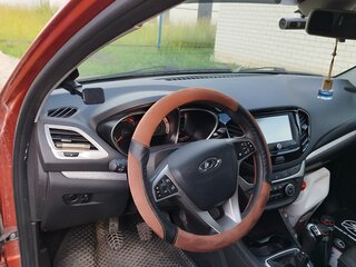 2019 Lada (ВАЗ) Vesta SW Cross I, оранжевый, 1100000 рублей, вид 4
