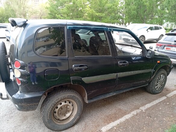 2007 Chevrolet Niva I, чёрный, 299990 рублей - вид 4