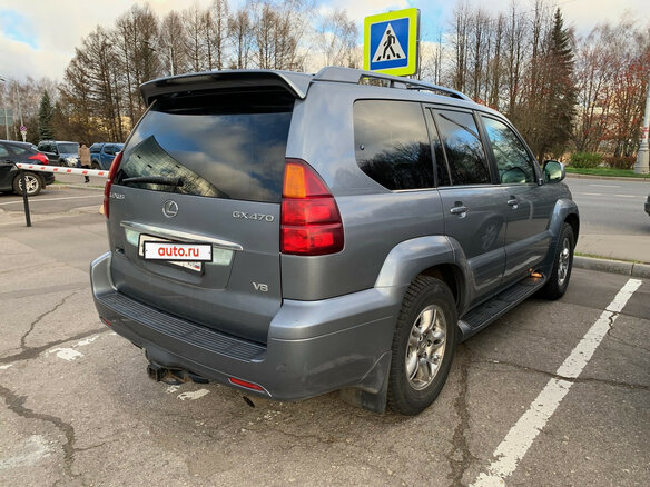 2005 Lexus GX 470 I, серый - вид 2