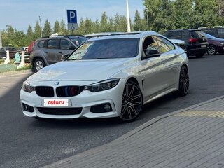 2017 BMW 4 серии Gran Coupe 430i xDrive F32/F33/F36 Рестайлинг, белый, 2800000 рублей, вид 2