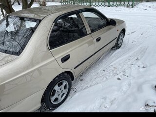 2005 Hyundai Accent ТагАЗ II, белый, 750000 рублей, вид 3