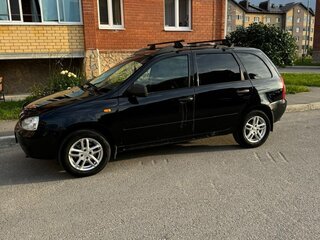 2012 Lada (ВАЗ) Kalina I, чёрный, 370000 рублей, вид 3