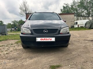2001 Opel Zafira A, чёрный, 370000 рублей, вид 1