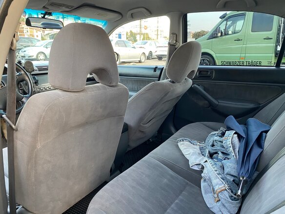 2003 Honda Civic VII, чёрный, 500000 рублей - вид 13