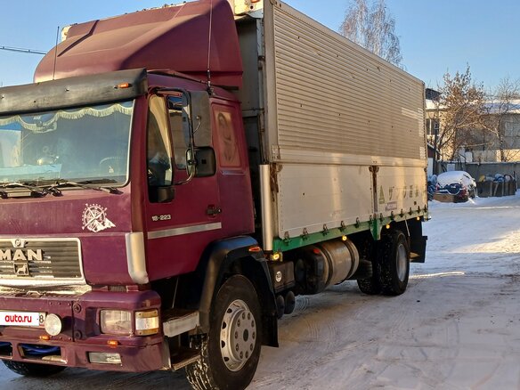 1997 MAN LE/L 2000, красный, 2000000 рублей - вид 5