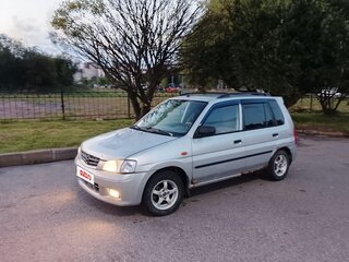 2001 Mazda Demio I (DW), серебристый, 159000 рублей, вид 2