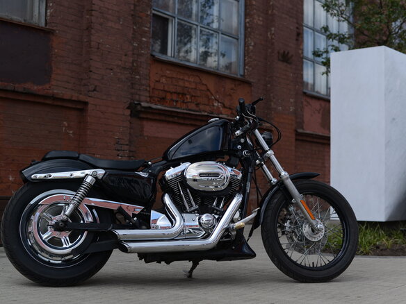 2003 Harley-Davidson Sportster 1200, чёрный - вид 2