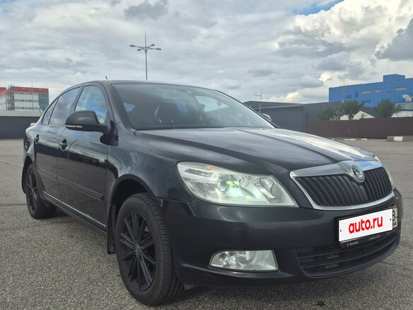 2012 Skoda Octavia II (A5) Рестайлинг, чёрный, 790000 рублей