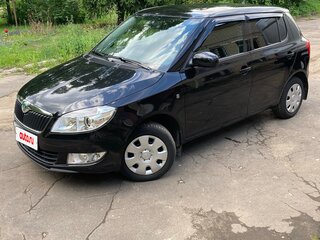 2010 Skoda Fabia II Рестайлинг, чёрный, 800000 рублей, вид 1