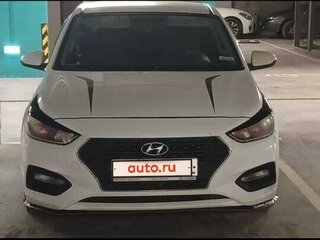 2019 Hyundai Solaris II, белый, 1200000 рублей, вид 3
