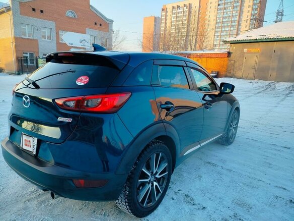 2015 Mazda CX-3 I, синий, 1350000 рублей - вид 2