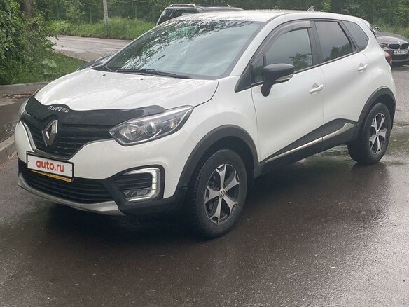 2019 Renault Kaptur I, белый, 1000000 рублей