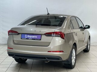 2021 Skoda Rapid II, коричневый, 1632000 рублей, вид 5