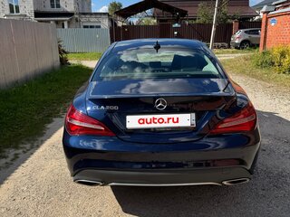 2017 Mercedes-Benz CLA 200 I (C117, X117) Рестайлинг, синий, 1710000 рублей, вид 3