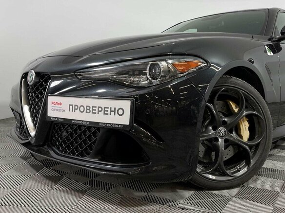 2017 Alfa Romeo Giulia Quadrifoglio II (952), чёрный - вид 21