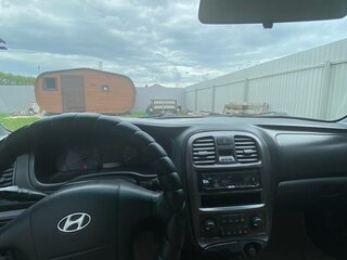 2008 Hyundai Sonata ТагАЗ IV (EF) Рестайлинг, чёрный, 600000 рублей, вид 5
