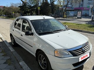 2009 Renault Logan I Рестайлинг, белый, 490000 рублей, вид 1