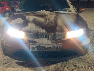 2008 Honda Civic VIII, оранжевый, 790000 рублей, вид 2