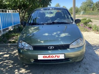2008 Lada (ВАЗ) Kalina I, зелёный, 350000 рублей, вид 1