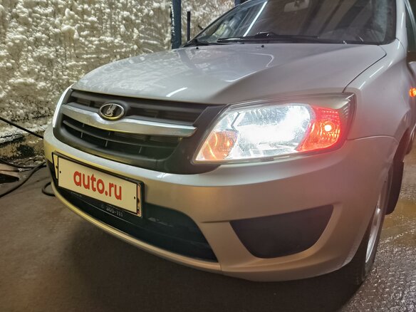 2017 Lada (ВАЗ) Granta I, серебристый, 650000 рублей - вид 16
