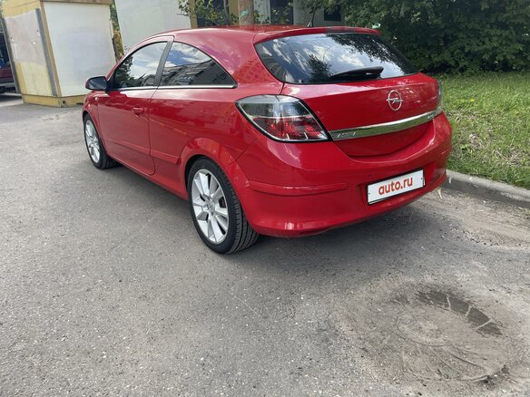 2007 Opel Astra GTC H Рестайлинг, красный, 550000 рублей - вид 5