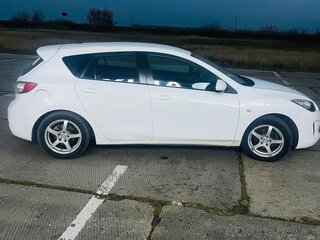 2012 Mazda 3 II (BL) Рестайлинг, белый, 950000 рублей, вид 3