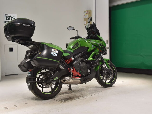 2015 Kawasaki Versys 650, зелёный, 700000 рублей - вид 4