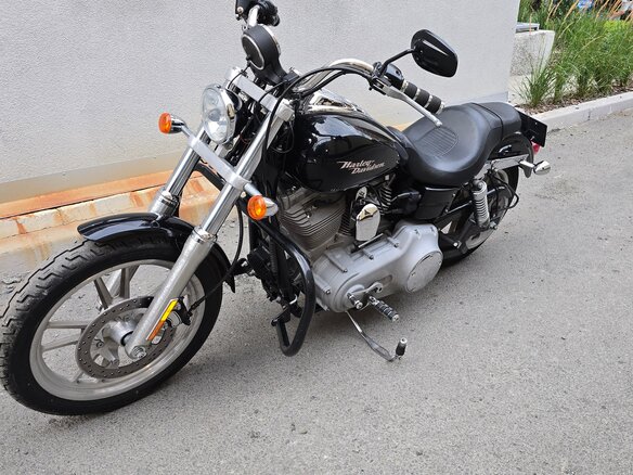 2006 Harley-Davidson Dyna Super Glide, чёрный, 700000 рублей - вид 31