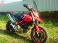 2008 Ducati Hypermotard, красный - вид 3