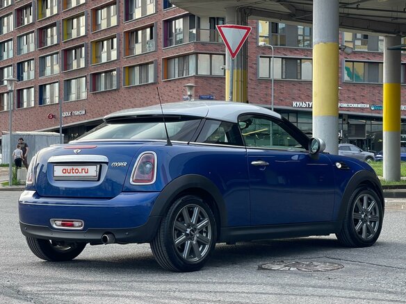 2012 Mini Coupe Cooper I, синий, 1100000 рублей - вид 4
