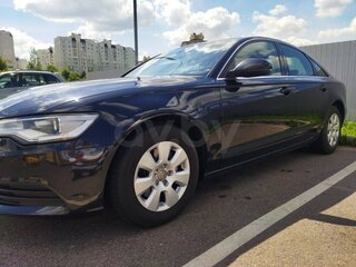 2014 Audi A6 IV (C7), чёрный, 1393067 рублей, вид 2