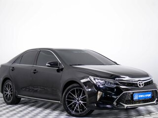 2014 Toyota Camry VII (XV50), чёрный, 1669000 рублей, вид 1