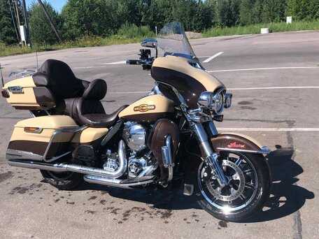2014 Harley-Davidson Ultra Limited, бежевый, 1350000 рублей, вид 3