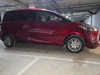 2019 Toyota Sienta II Рестайлинг, пурпурный, 1950000 рублей, вид 4