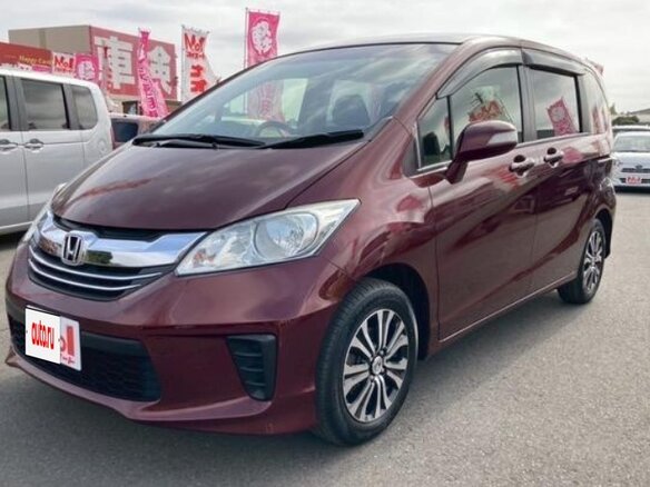 2015 Honda Freed I Рестайлинг 2, пурпурный, 880000 рублей