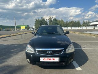 2010 Lada (ВАЗ) Priora I, чёрный, 350000 рублей, вид 2