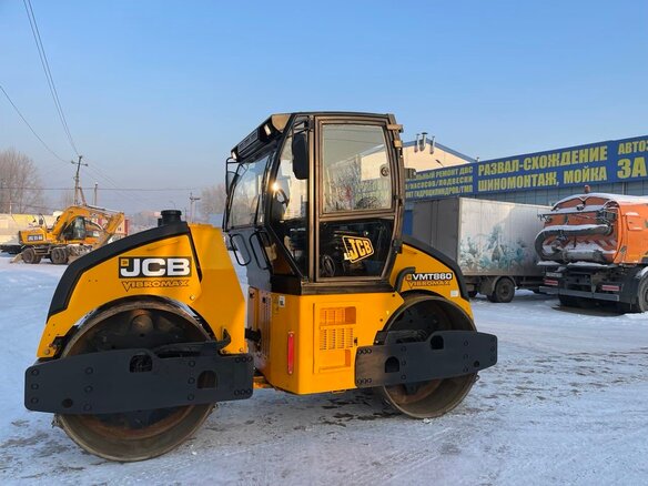 2012 JCB Дорожные катки, жёлтый