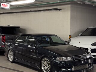 1996 Toyota Chaser VI (X100), чёрный, 1650000 рублей, вид 5