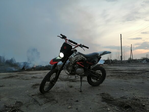 2012 Irbis TTR 125, чёрный, 55000 рублей - вид 4