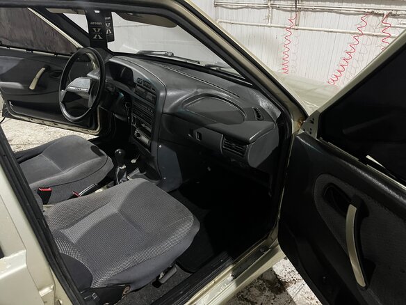 2007 Lada (ВАЗ) 2114, бежевый, 170000 рублей - вид 9