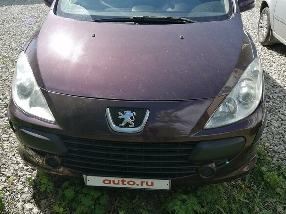 2006 Peugeot 307 I Рестайлинг, фиолетовый, 400000 рублей