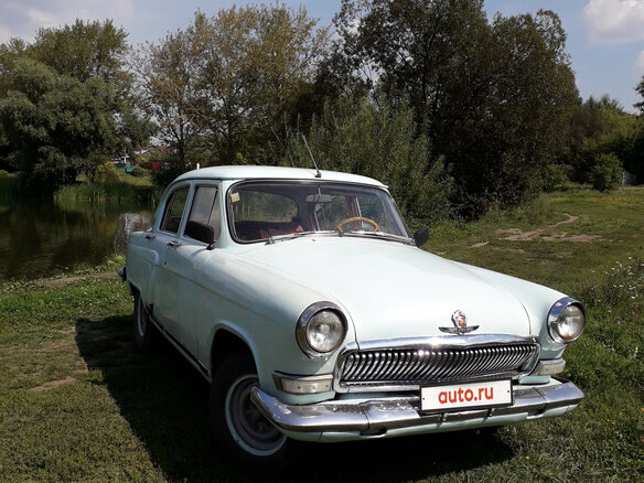 1960 ГАЗ 21 «Волга» 21В, голубой - вид 5