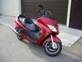 2005 Honda Forza, красный
